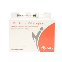 Гиалган Фидия (Hyalgan Fidia) 2мл 20мг 5шт фото