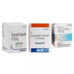 Этопозид (генерик Ластет) (Posid, Lastet, Etovel) 50мг капсулы №8 фото